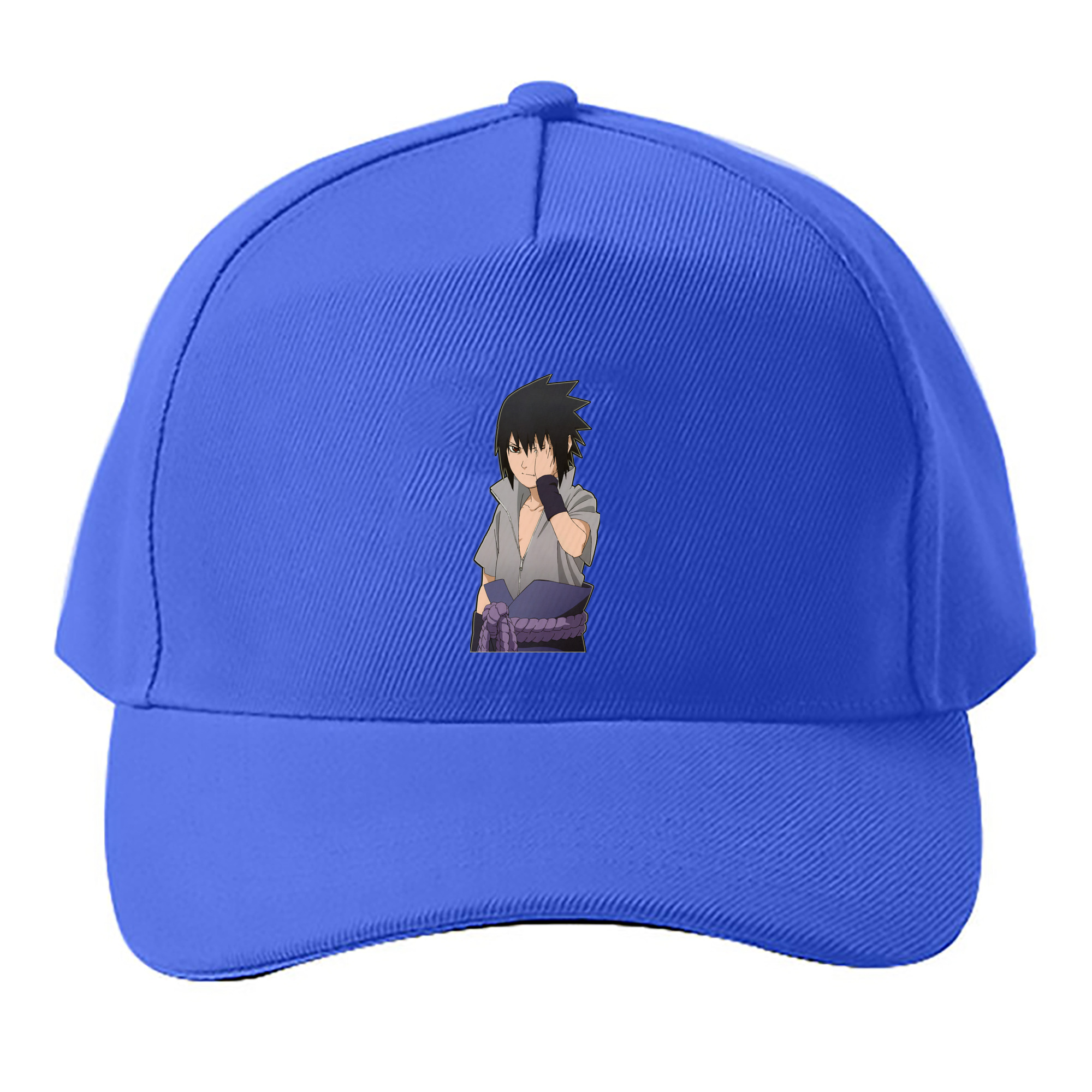 （画像用） NARUTO -ナルト- うちは サスケ Uchiha Sasuke ベースボールキャップ 綿100％ 男女兼用 帽子 スポーツ